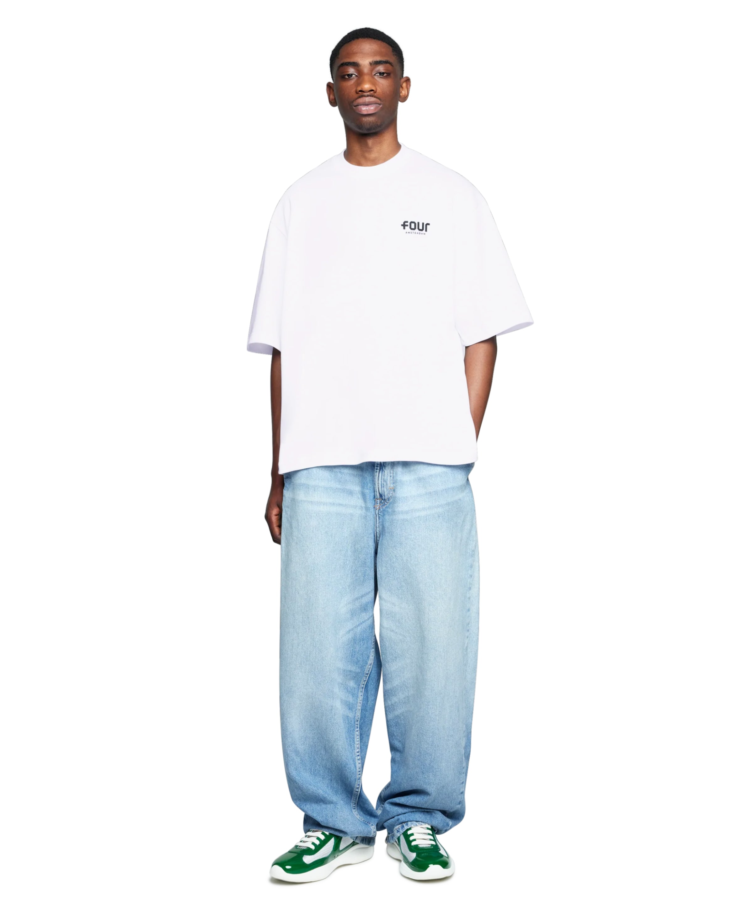 FOUR Heren T-shirt wit