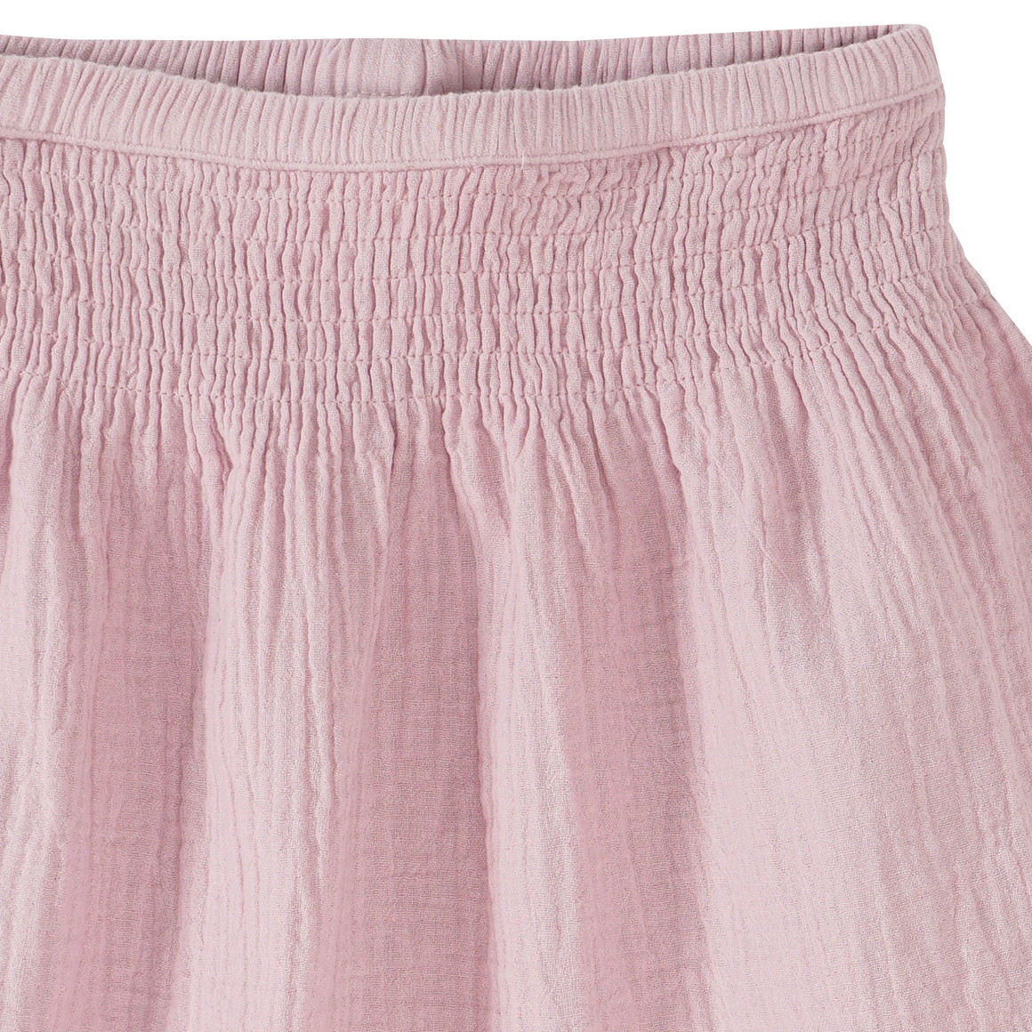 Topolino Pure Collection Mädchen Musselin-Rock mit Smokbund rosa