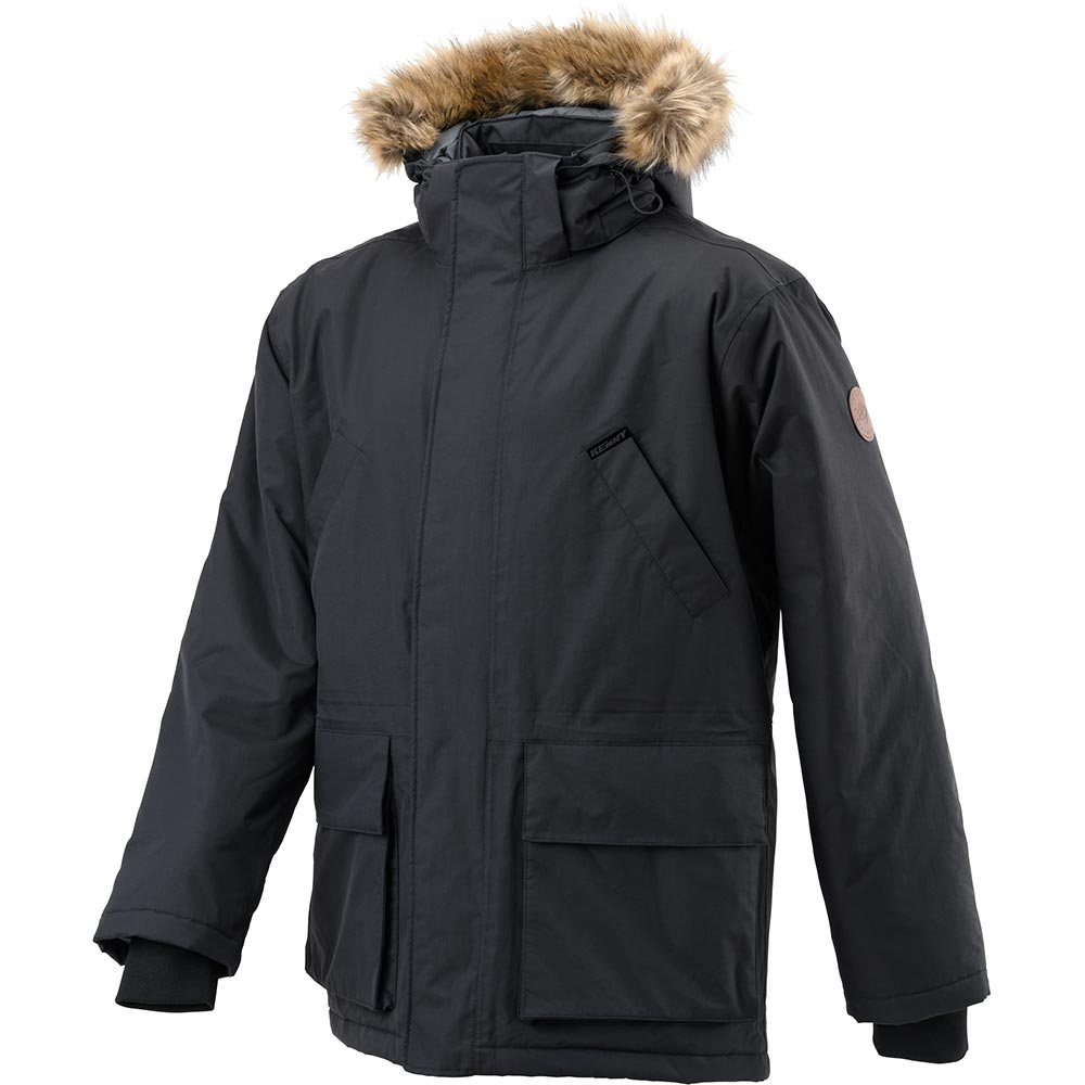 Kenny - Veste à capuche Parka Casual Noir