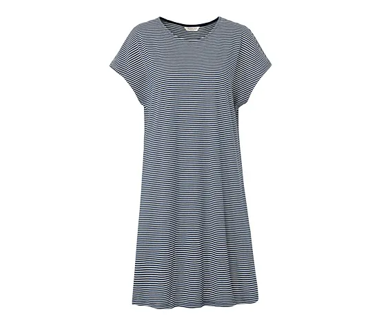 Gestreiftes Jerseykleid