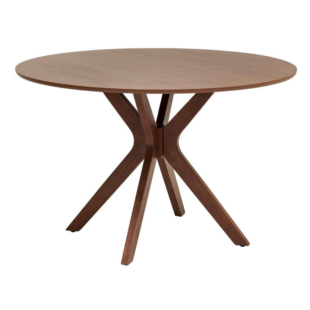 Livetastic Esstisch Piacenza Walnuss Holz Kautschukholz,Kautschukholz,