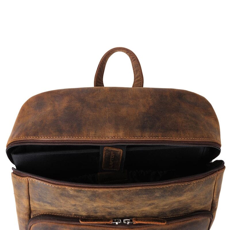 Plevier Hertz Laptop Rugzak 15,6 inch Bruin