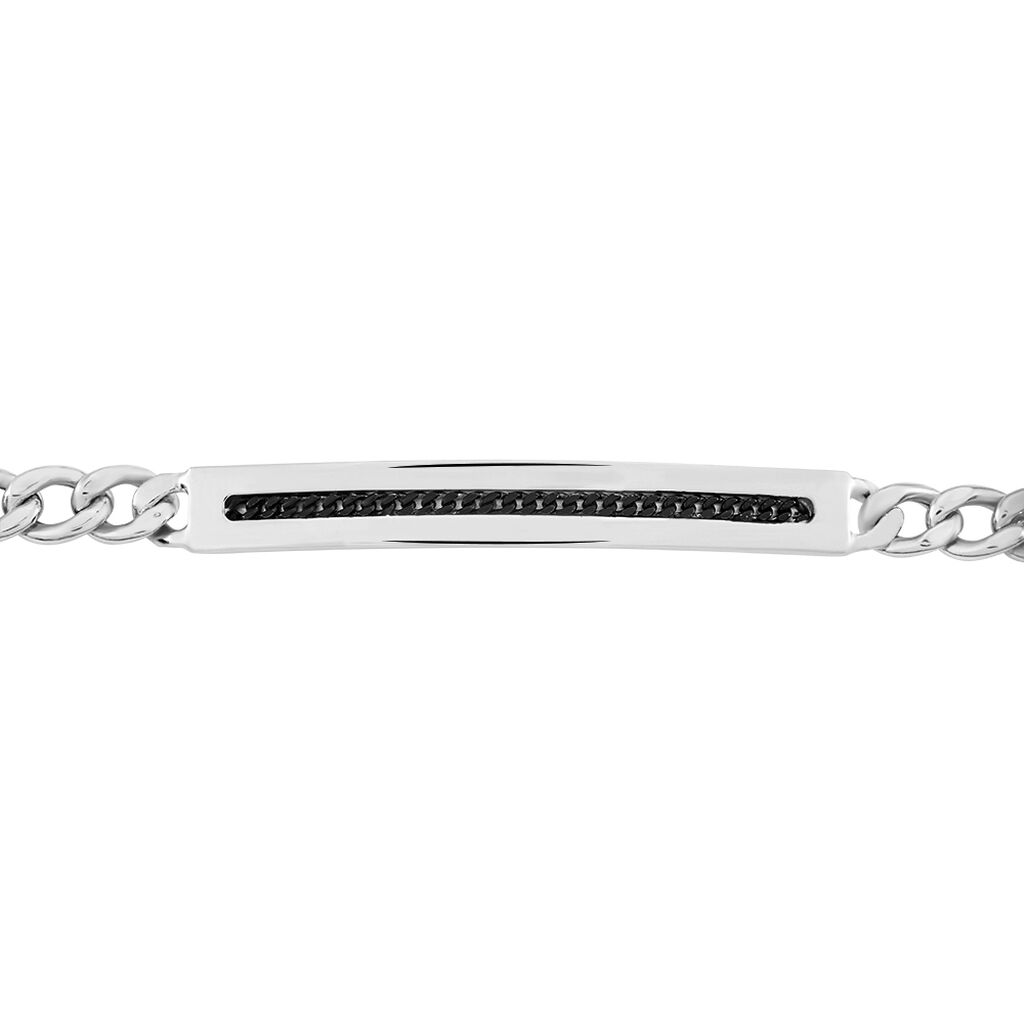 Bracelet Identité Argent Edgar