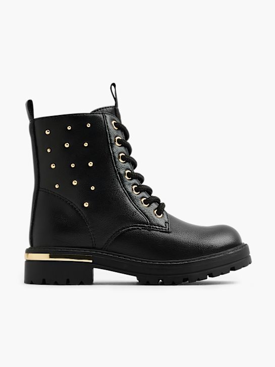 Graceland Hoher Stiefel Schwarz