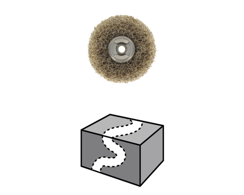 Dremel fijnslijpschijven, grof/medium, Ø 25,0 mm, EZ SpeedClic compatibel (511S), 2-pack