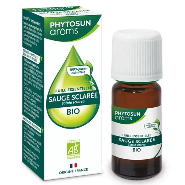 Óleo Essencial de Sálvia Esclareia Orgânica Phytosun Arôms 5ml
