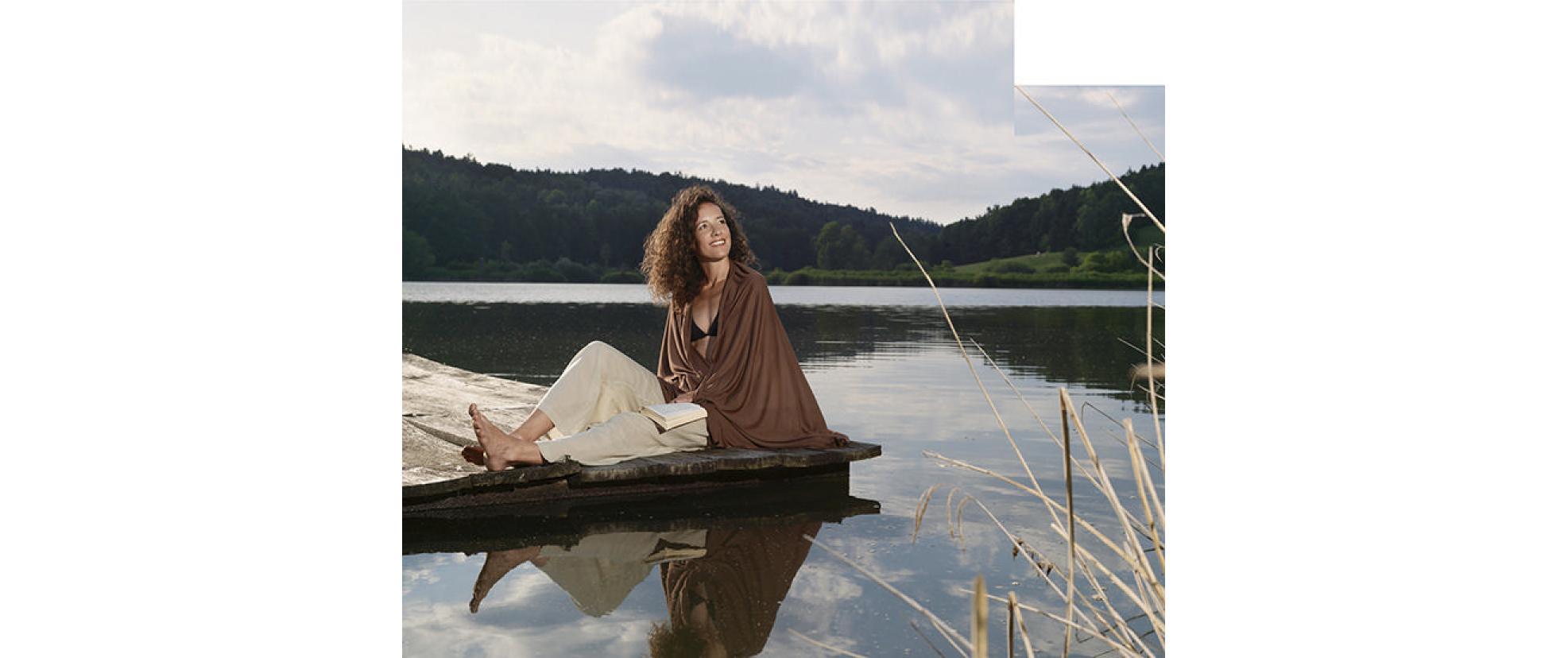 Reisedecke InsectShield Travel Blanket CM, BraunDecke