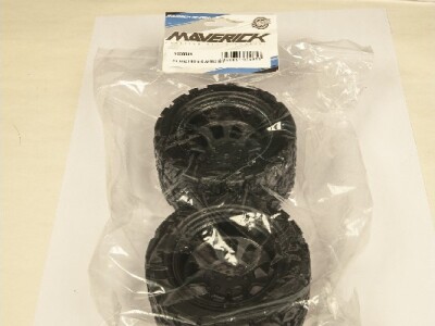 Mounted Tires And Wheels - Mt - Mv150041 - Maverick Rc