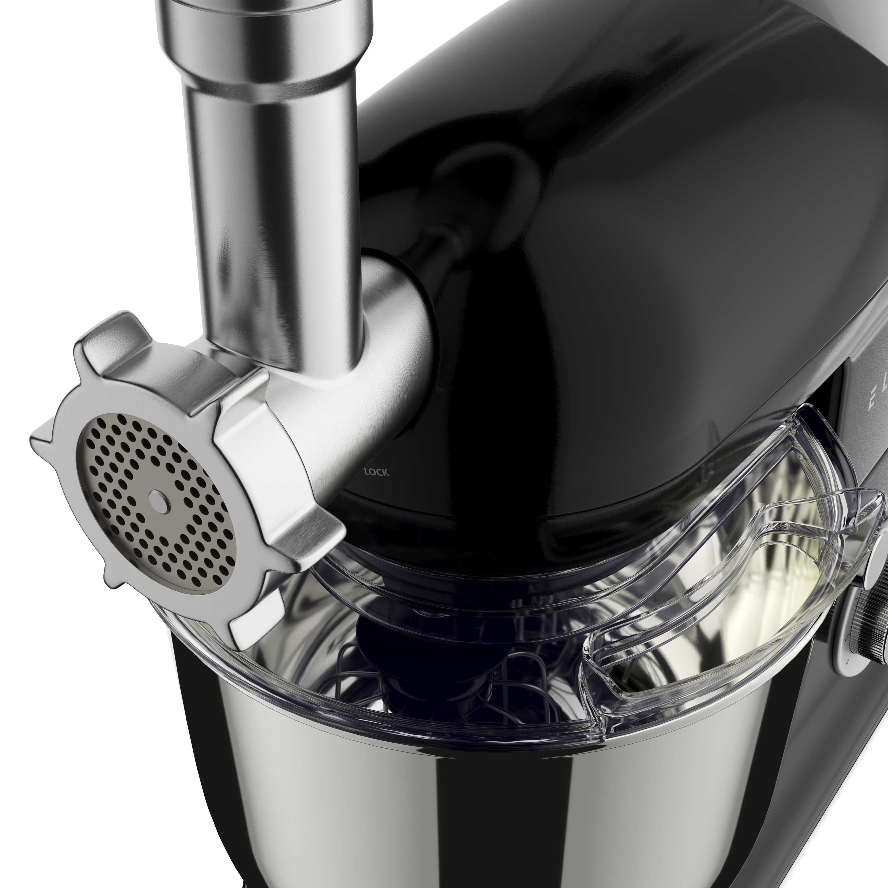 Küchenmaschine 3-in-1 mit Standmixer und Fleischwolf 1300W