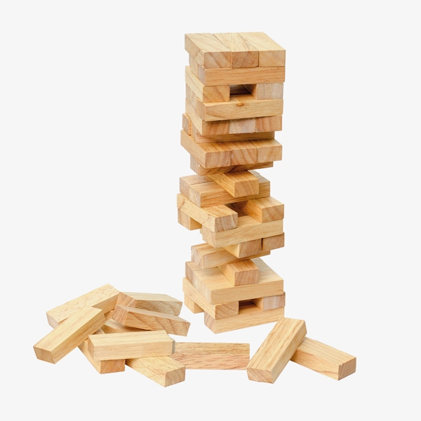 Spel Stapeltoren Hout