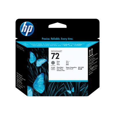 HP 72 - gris, noir photo - tête d'impression originale