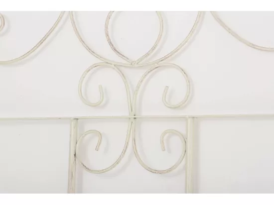 Treillis support pour plantes métal crème 85.5 x 2 x 170 cm 10_0003897