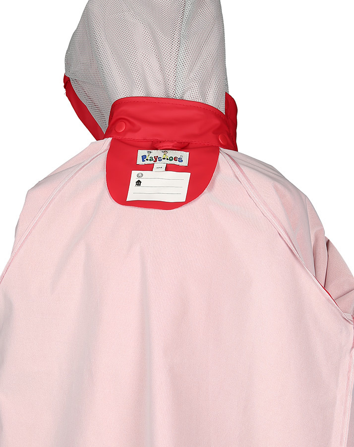 Regenjacke BASIC in rot (Größe: 140)