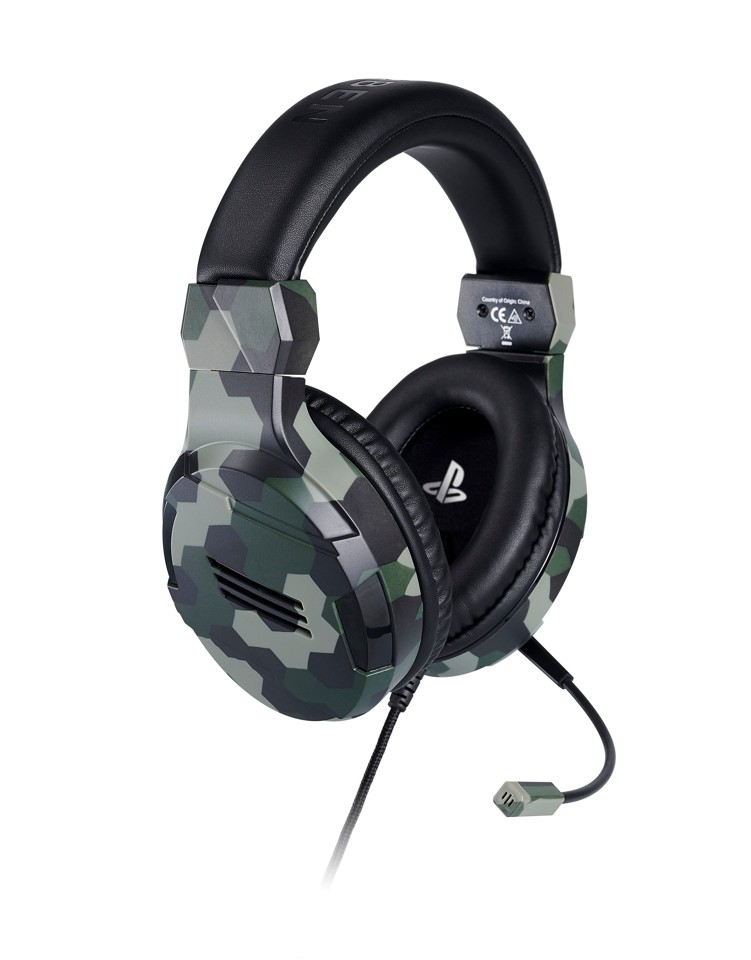 NaconPS4 Gaming Headset V3 - Green - Headset - Sony
