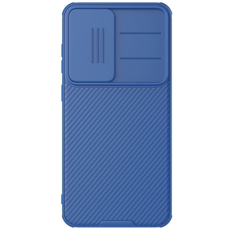 Samsung Galaxy S25 Schutz Hülle Cam-Slider Kameraschutz - Blau