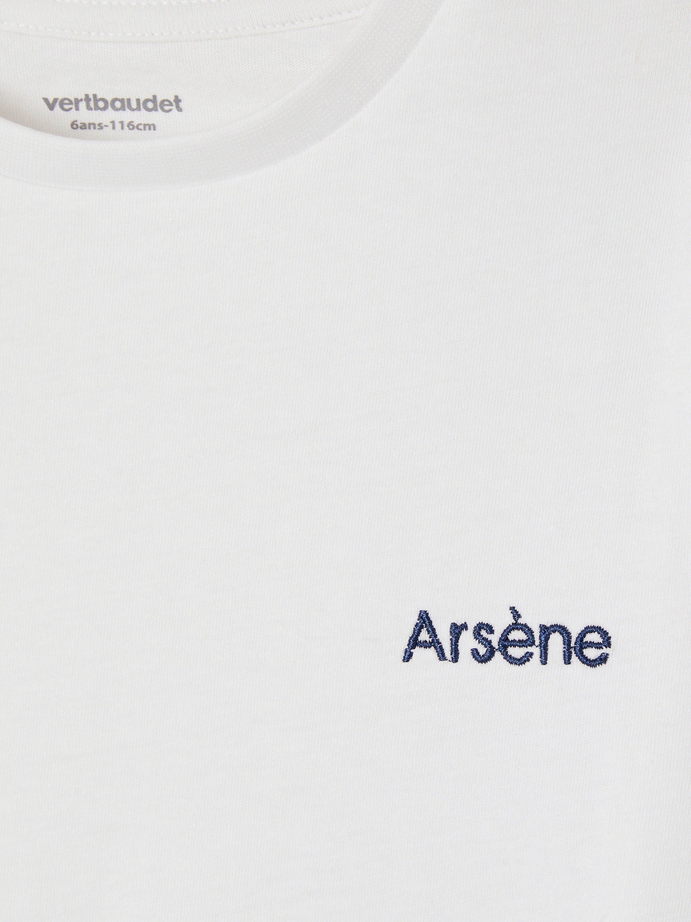 Vertbaudet Jungen T-Shirt BASIC weiß