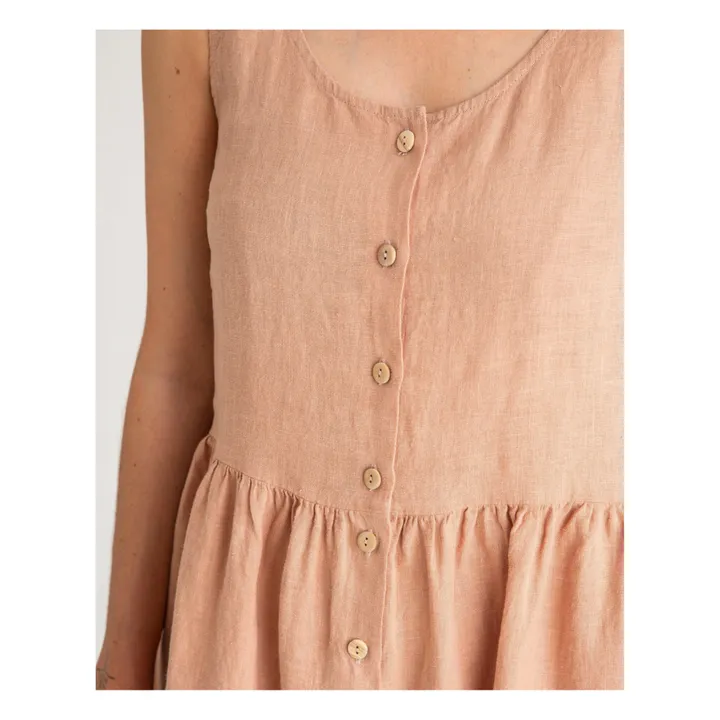 Matona Robe Lin | Vieux Rose
