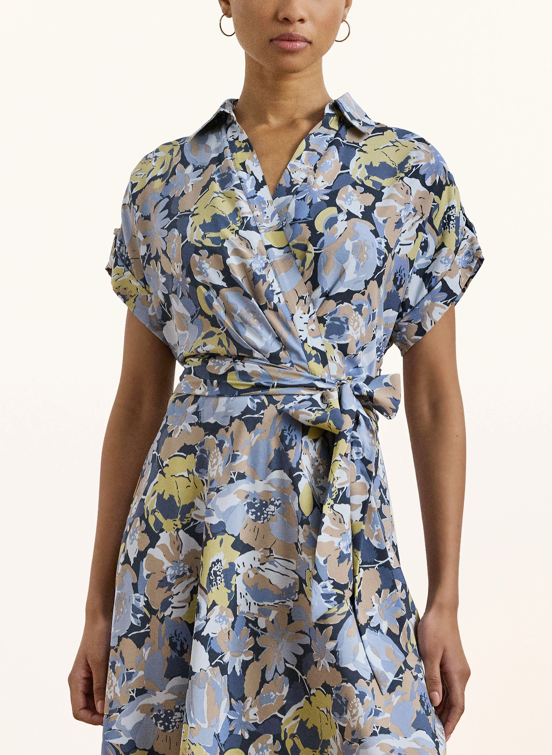 LAUREN RALPH LAUREN Kleid in Wickeloptik
