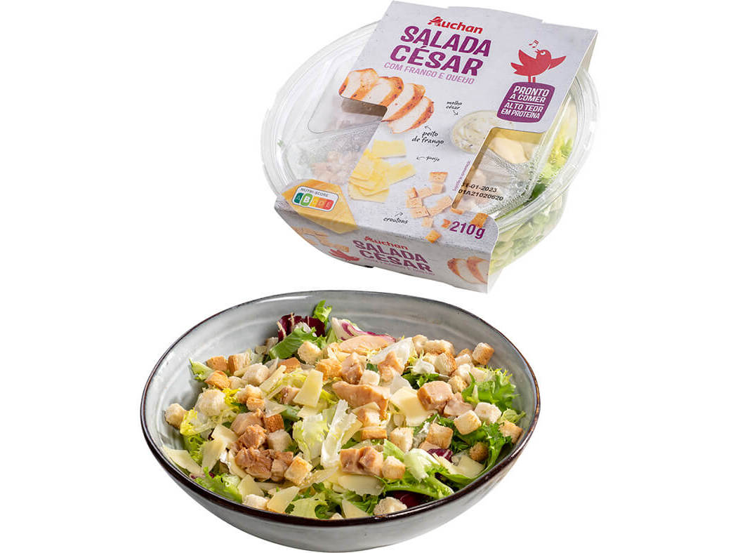SALADA CÉSAR AUCHAN 210 GR