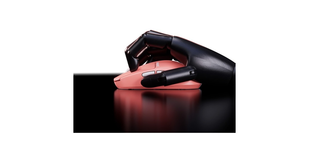 PulsarX2 CrazyLight Gaming Mouse - Sunset Haze  (Lichtroze, 32,000 DPI, 8000 Hz)