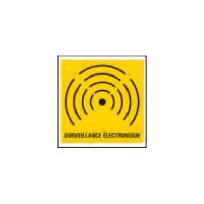 Pickup - Pictogramme - Surveillance électronique - 150 x 150 mm