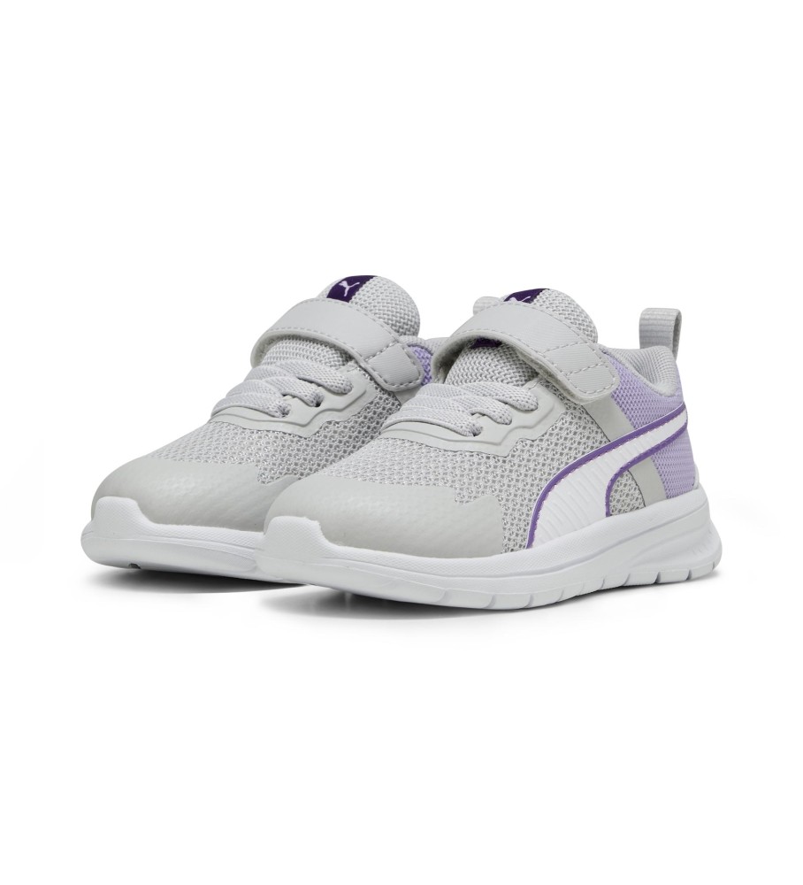 Tênis Puma Evolve Run Mesh Cinza