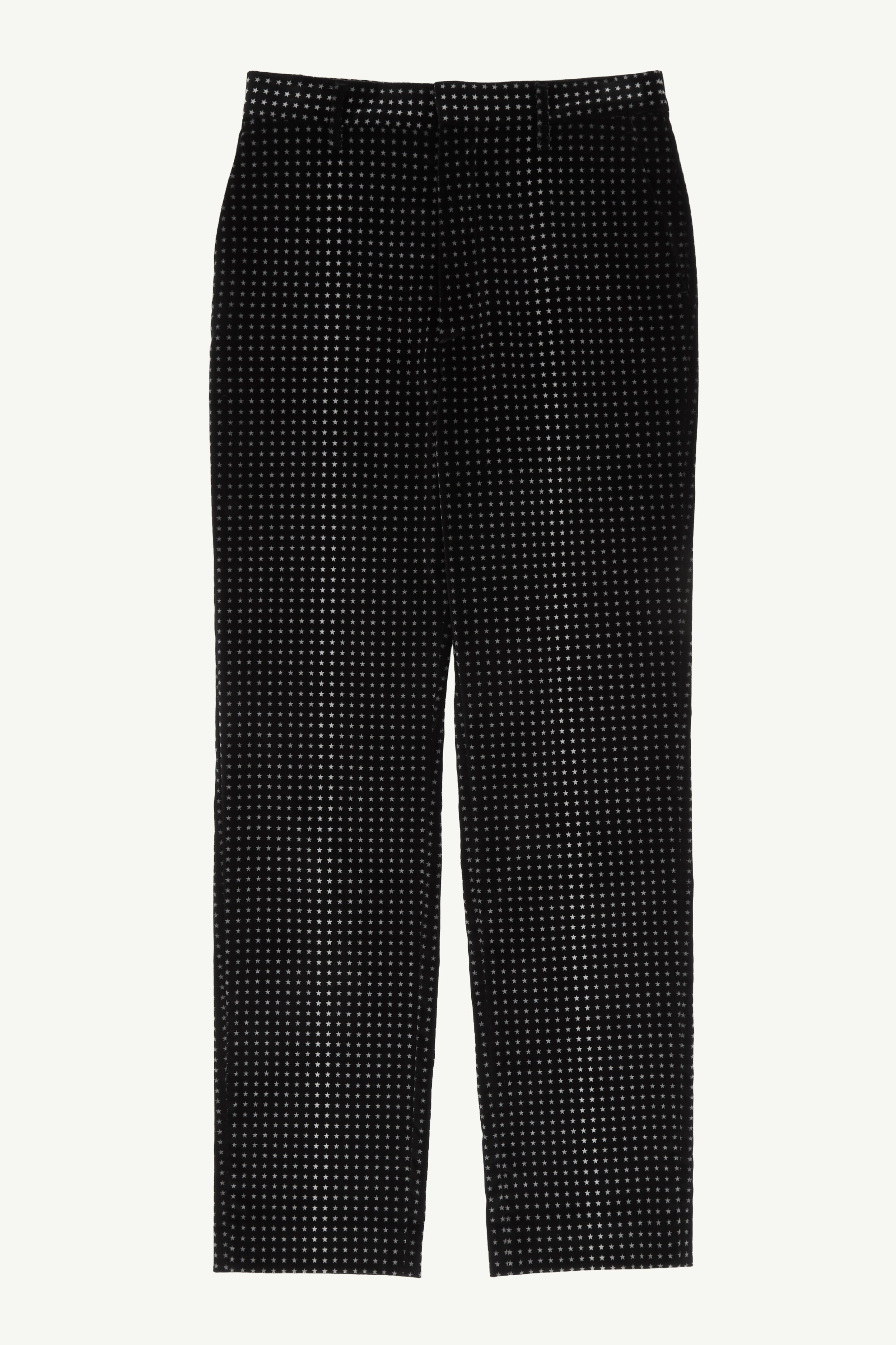 Pantalon en velours motif étoile en coton pour homme | MM6