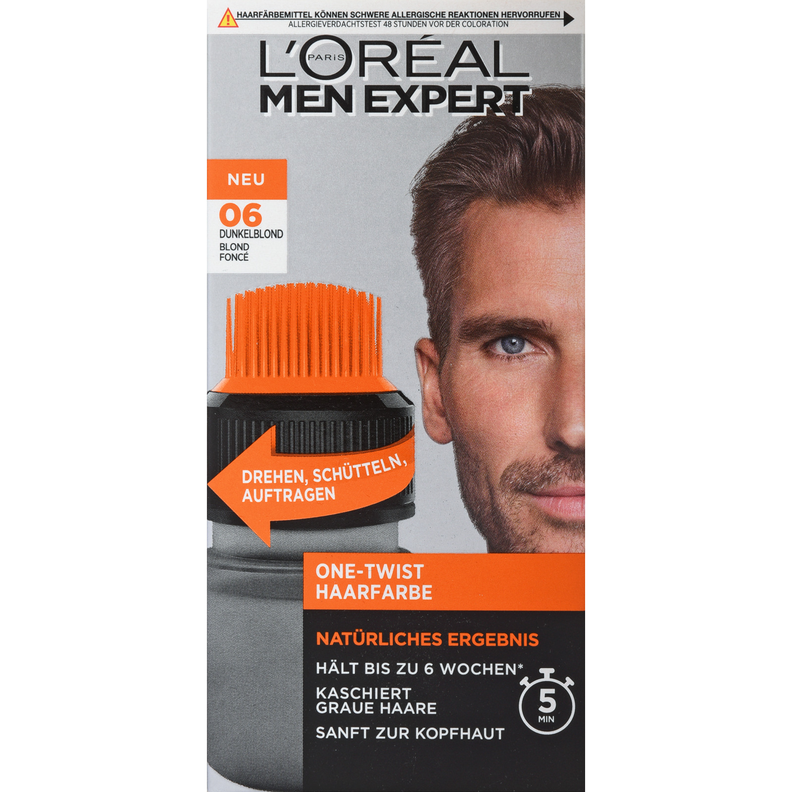 L'Oréal Men Col One Twist 06 Dunkelblond