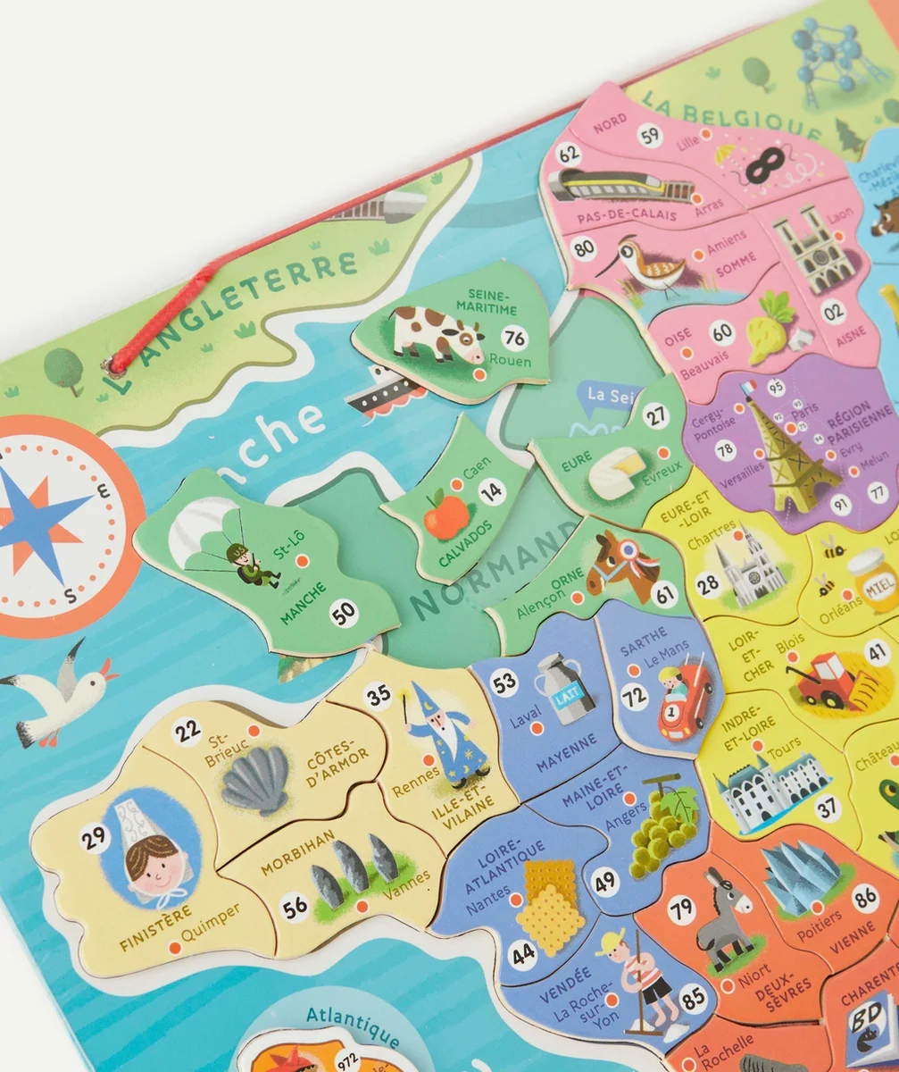 JANODPUZZLE MAGNÉTIQUE FRANCE