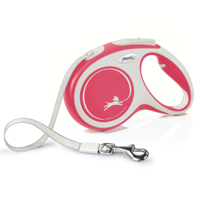 Flexi Hundeleine New Comfort Gurt Rot