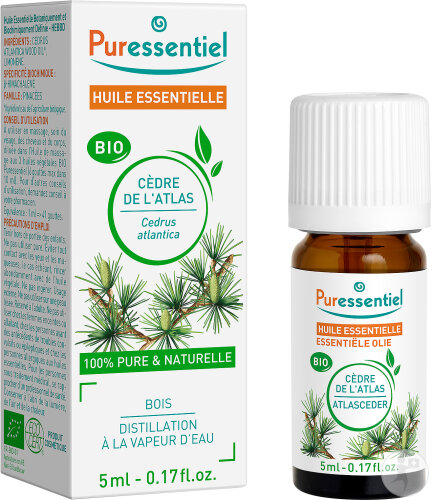 Puressentiel Cèdre De L'Atlas Bio Huile Essentielle 5ml