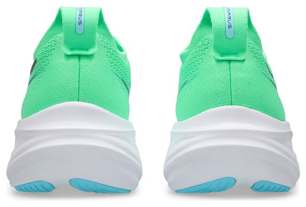 Chaussures Running Asics Gel-Nimbus 26 Vert/Bleu Homme