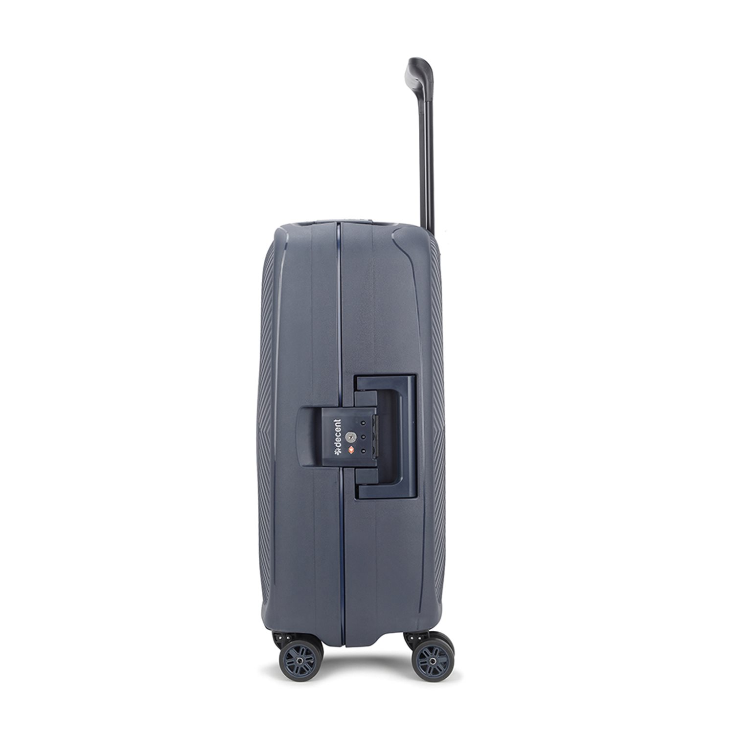 Decent Axiss-Fix 4 Wiel Cabin Trolley 55 donkerblauw