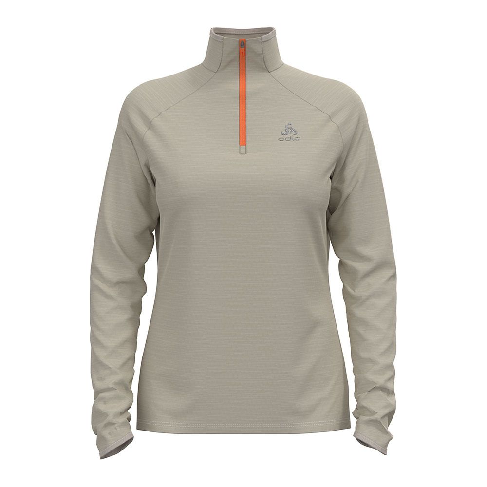 Odlo ESSENTIAL THERMAL - Polaire Femme silver cloud melange