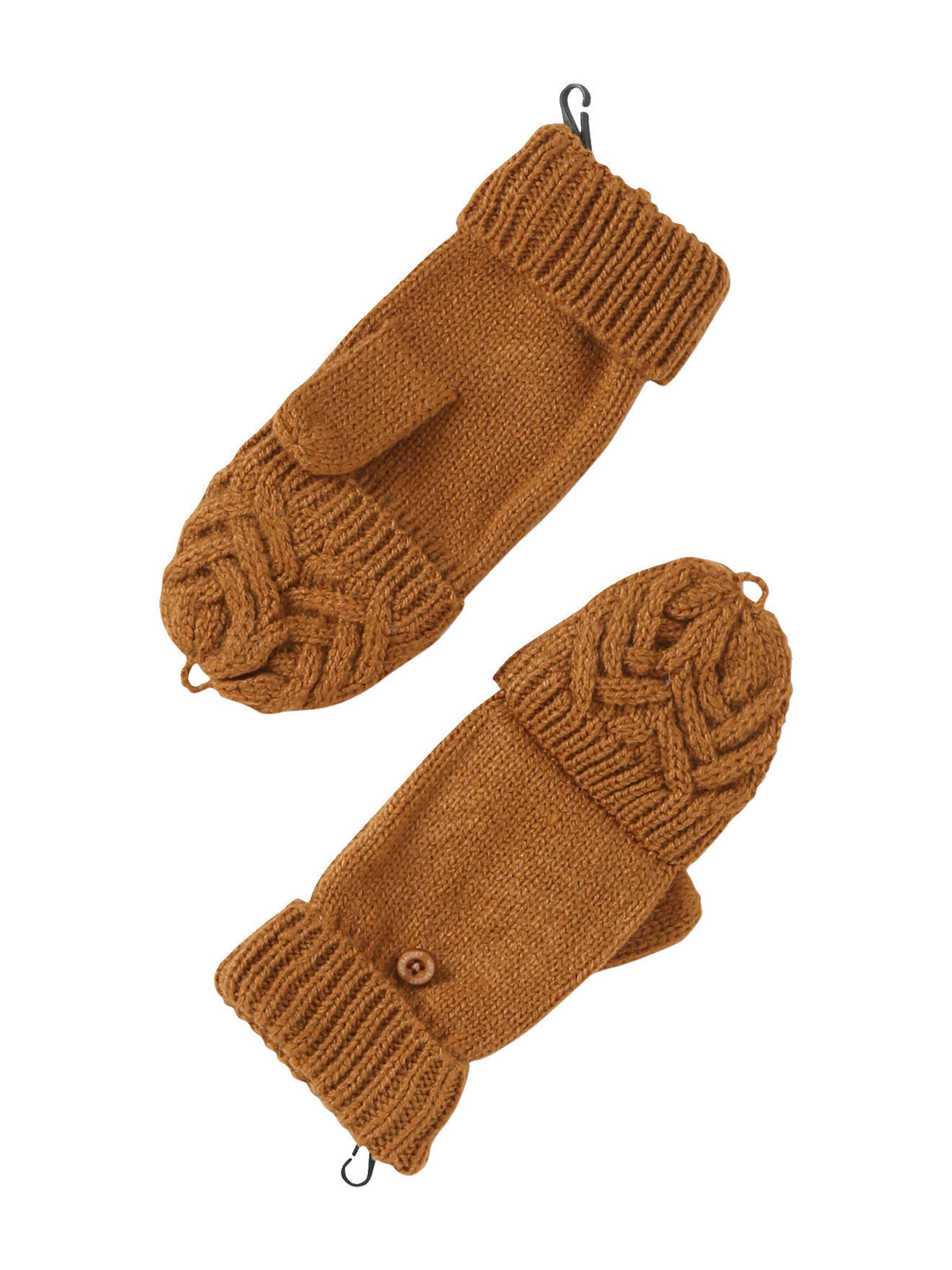 Vertbaudet Jungen-Set: Mütze, Rundschal & Handschuhe ocker