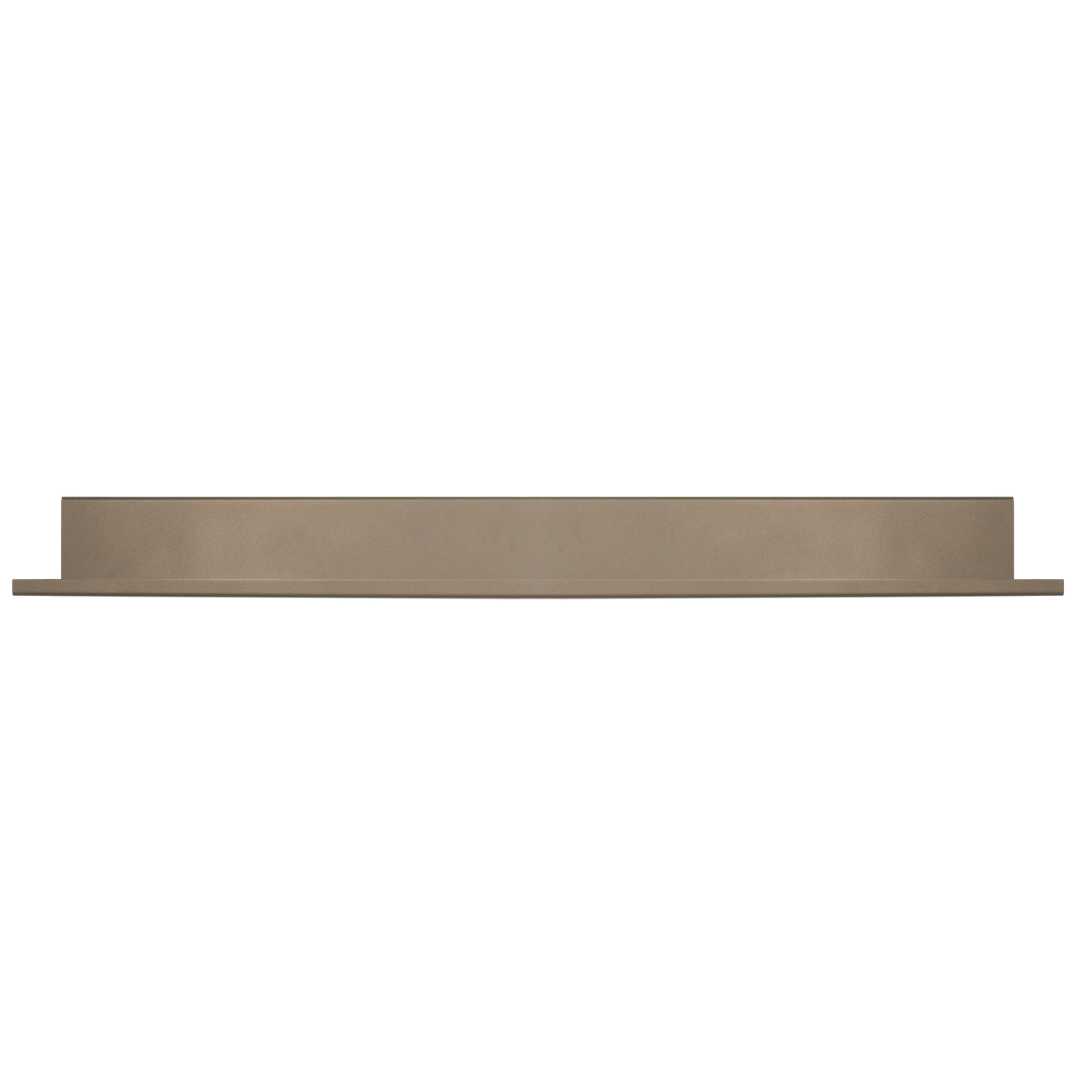 Wandplank 100x15 cm anodic brons