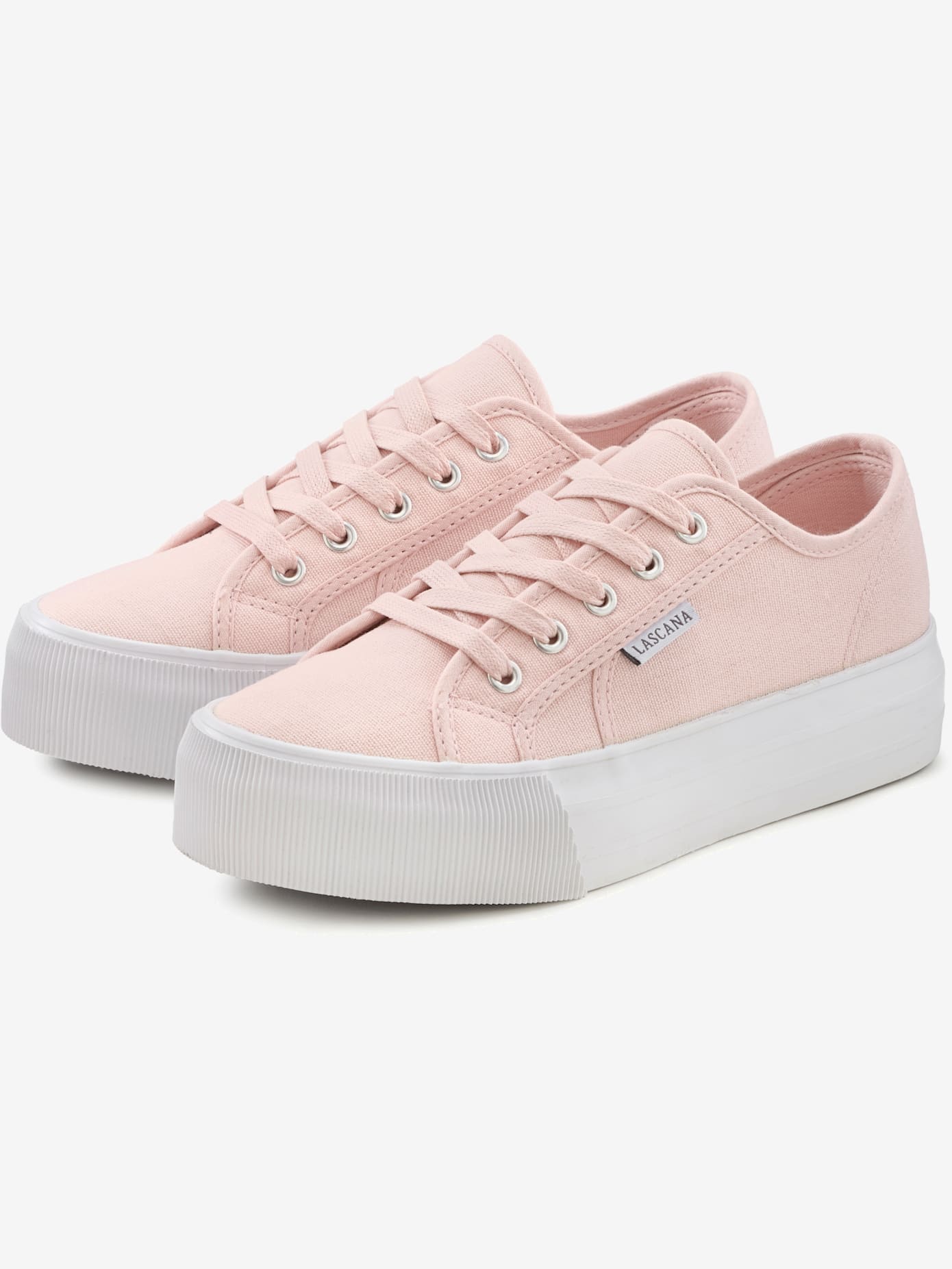 Baskets talon compensé tendance