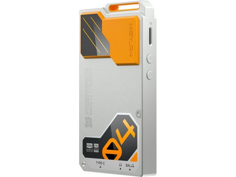 HiBy HiRes-Player R4 Orange; Silber 4-Wege Hi-Fi Android DAP