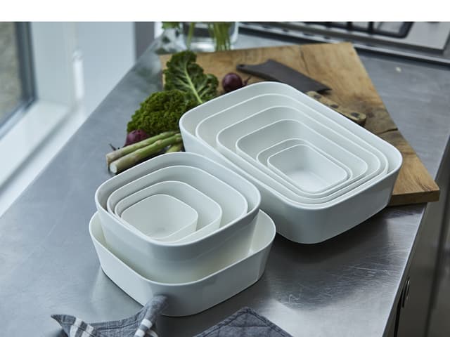 Rosti Modula Fad 25 x 18 x 6,5 cm Hvid