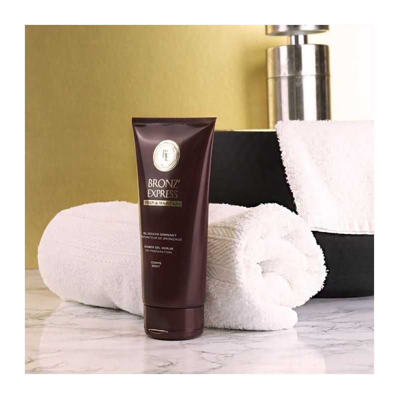 Gel douche gommant Bronz' Express 200ml