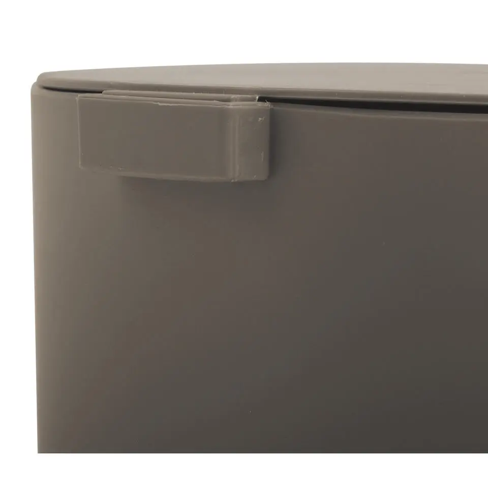 MSV Pedaalemmer - taupe - 3L - 15 x 27 cm