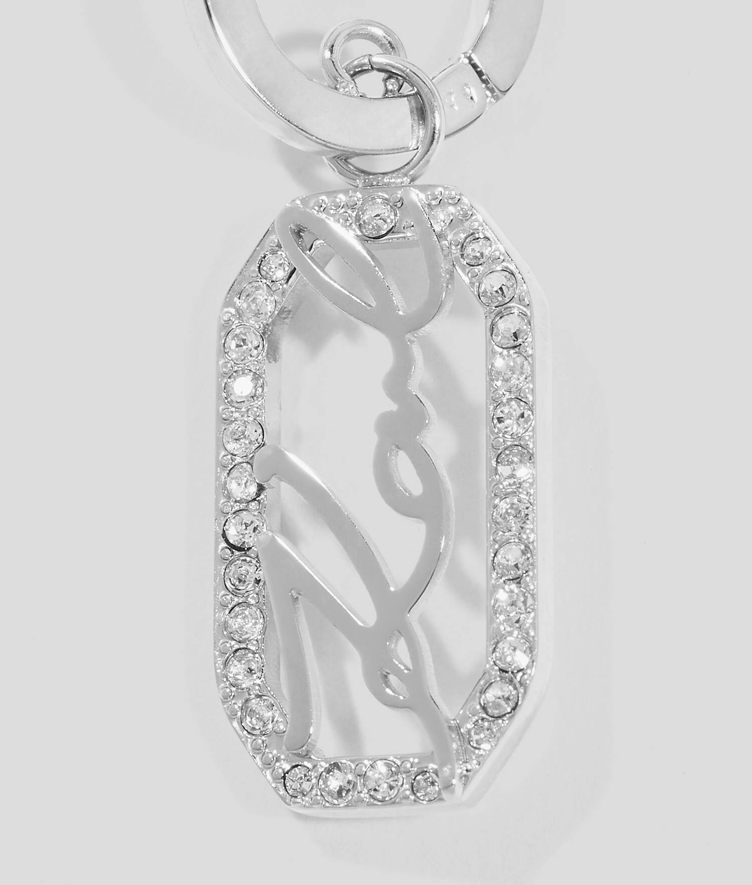 Boucles d'oreilles pendantes KARL Signature - Argent