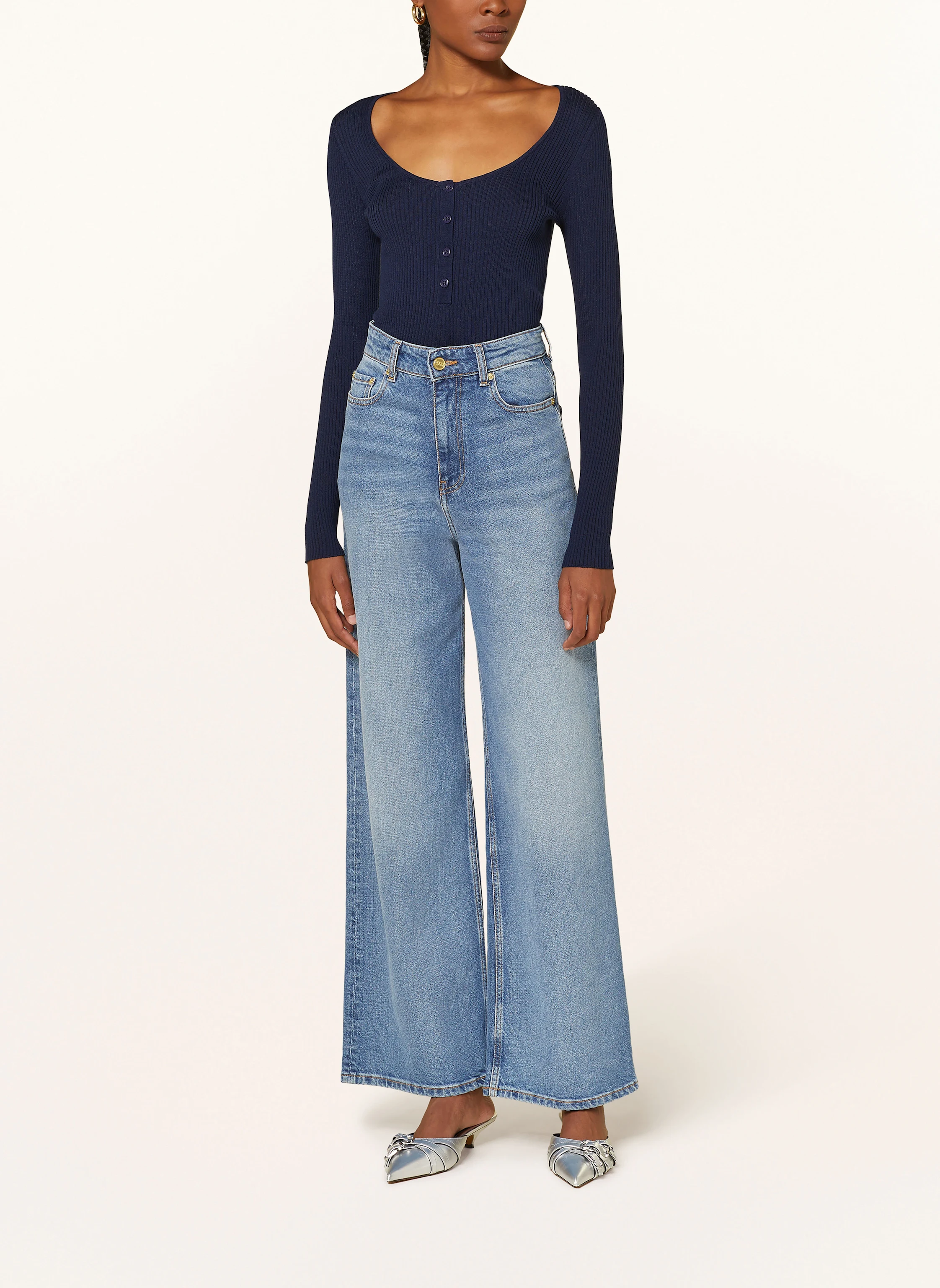 PINKO Longsleeve CARSO mit Seide