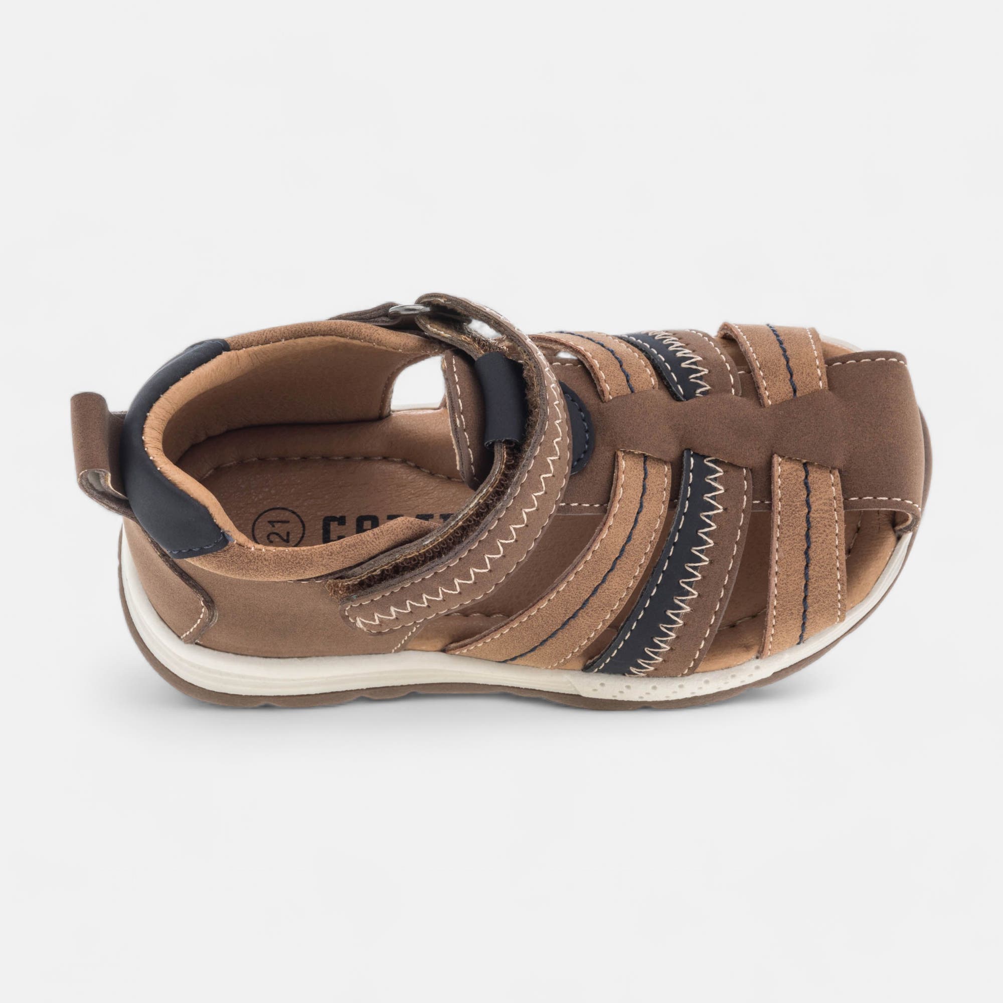 Sandales Bébé garçon cognac