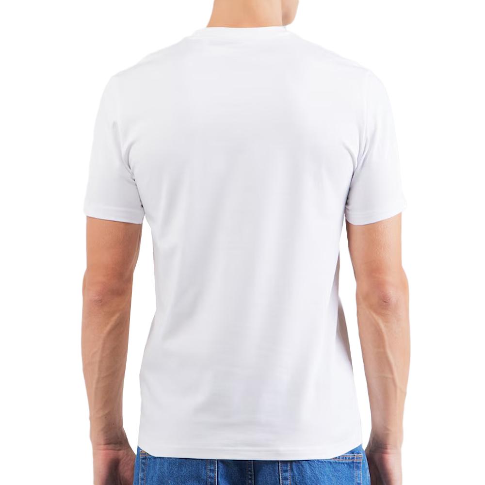 Guess T-shirt Blanc Homme Guess Shaded