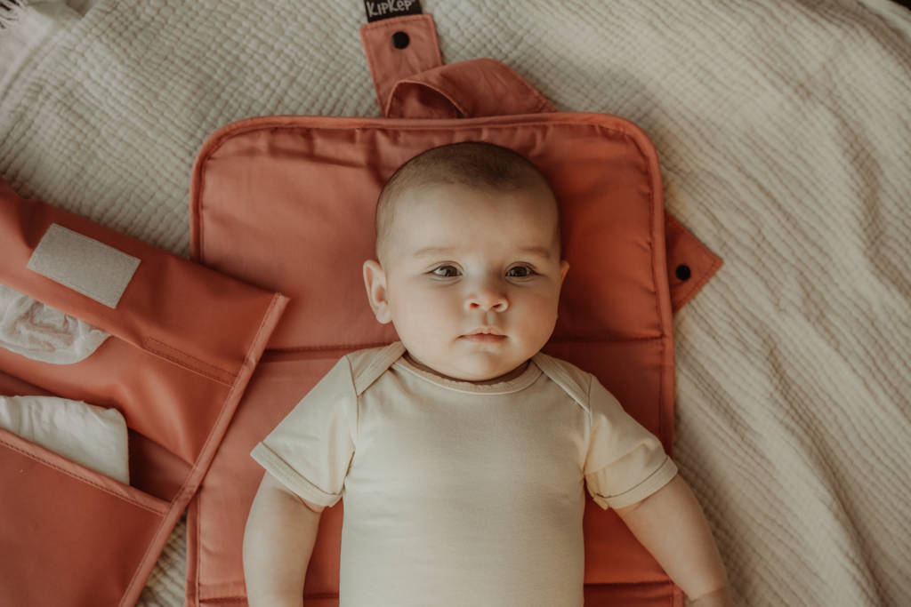 Napper verschoonmatje rood