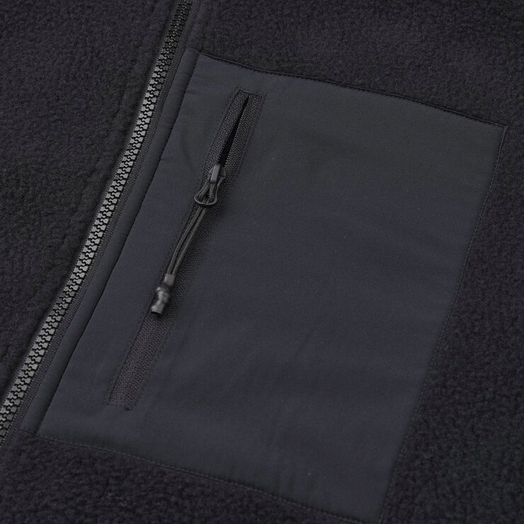 MCKINLEY Nomis Pile Fleece Jakke Sort