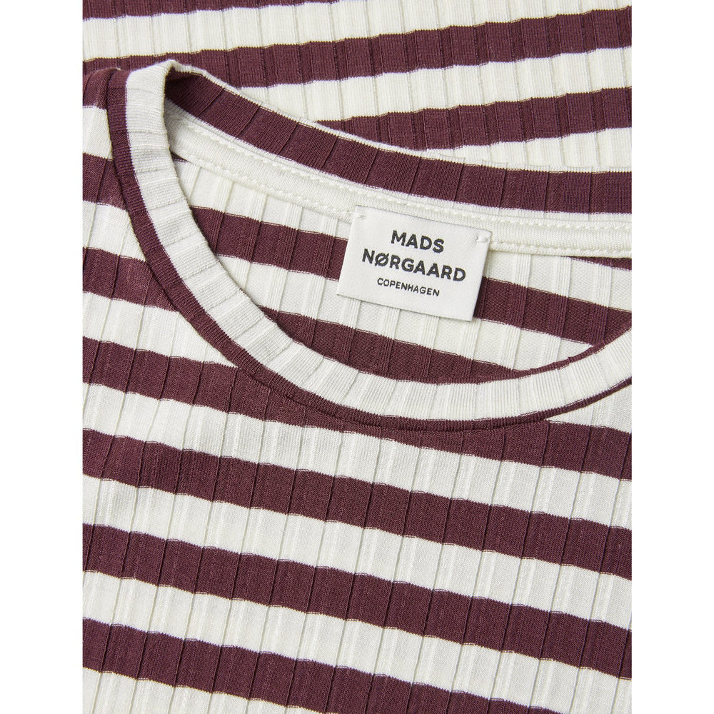 Køb Mads Nørgaard Sassafras/Vanilla Ice 5x5 Classic Stripe Talika Top