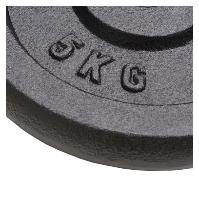 Plaque de poids 4 pièces 2 x 10 kg   2 x 5 kg fonte haltères fitness musculation 02_0000761