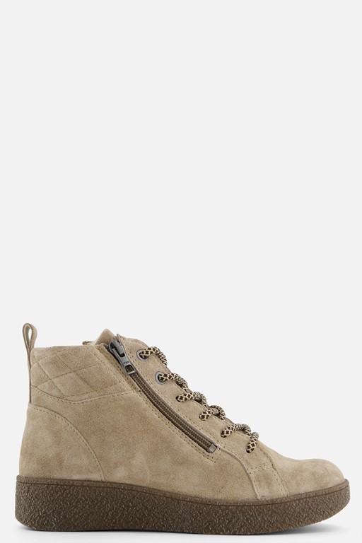 Feyn Veterboots taupe Suede